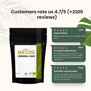 Organic Ceremonial Grade Matcha Tea powder goyu supplement superfood
