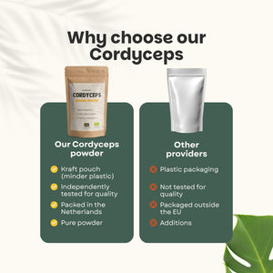 Organic Cordyceps powder goyu supplement superfood