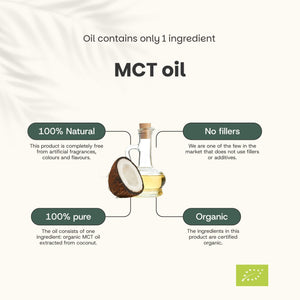 Organic MCT C8 Oil goyu supplement superfood