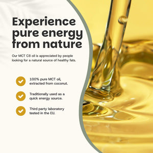 Organic MCT C8 Oil goyu supplement superfood