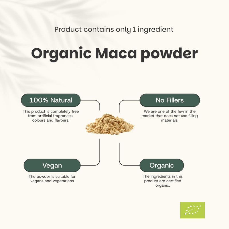 Organic Maca powder goyu supplement superfood