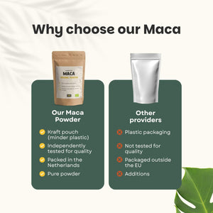 Organic Maca powder goyu supplement superfood