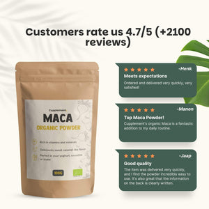 Organic Maca powder goyu supplement superfood