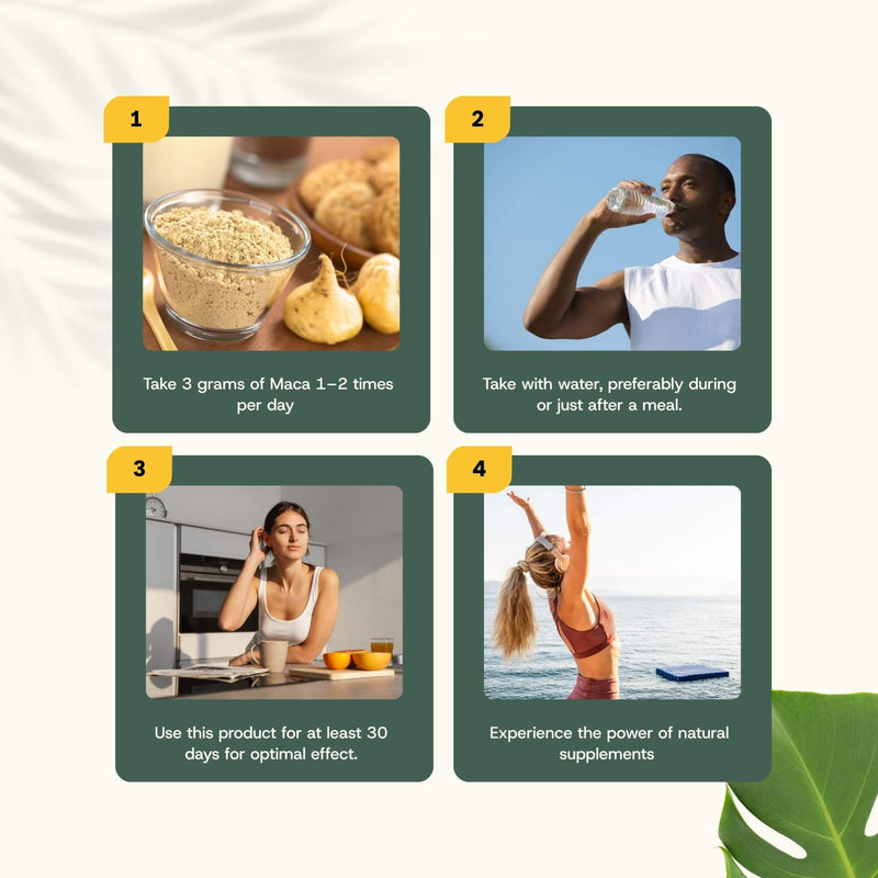 Organic Maca powder goyu supplement superfood