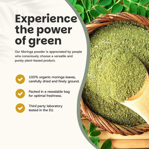 Organic Moringa powder goyu supplement superfood