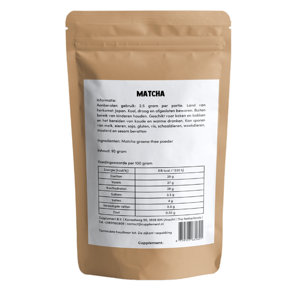 Matcha Poeder met Matcha Whisk