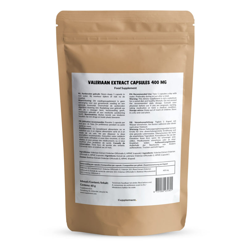 Baldrian Extrakt Kapseln 500 mg
