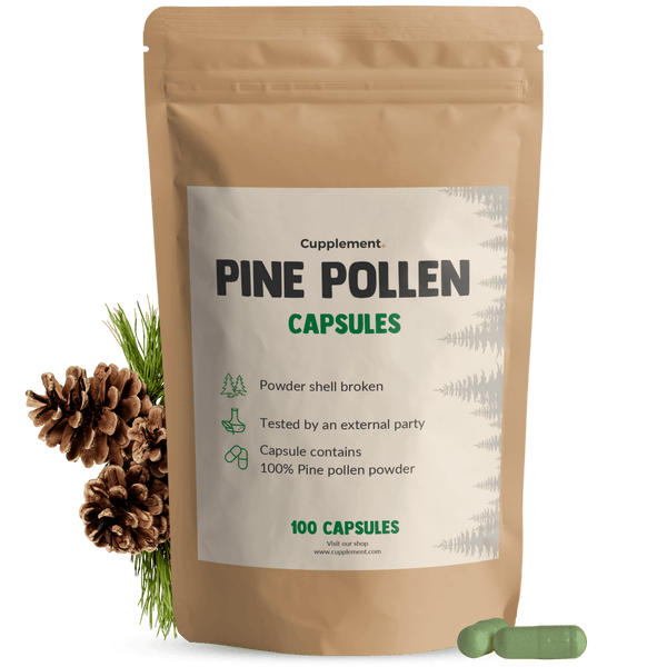 Pine pollen Capsules 500mg