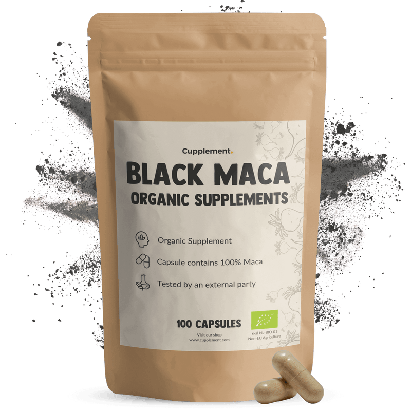 Zwarte Maca Capsules 500 mg Biologisch