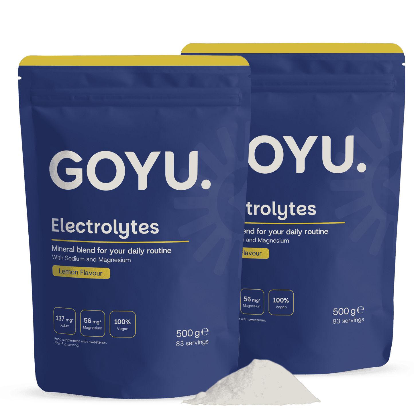 Electrolyte Powder Lemon Sugar Free