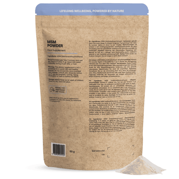 MSM poeder goyu superfood supplement