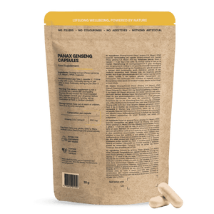 Panax Ginseng capsules goyu supplement superfood