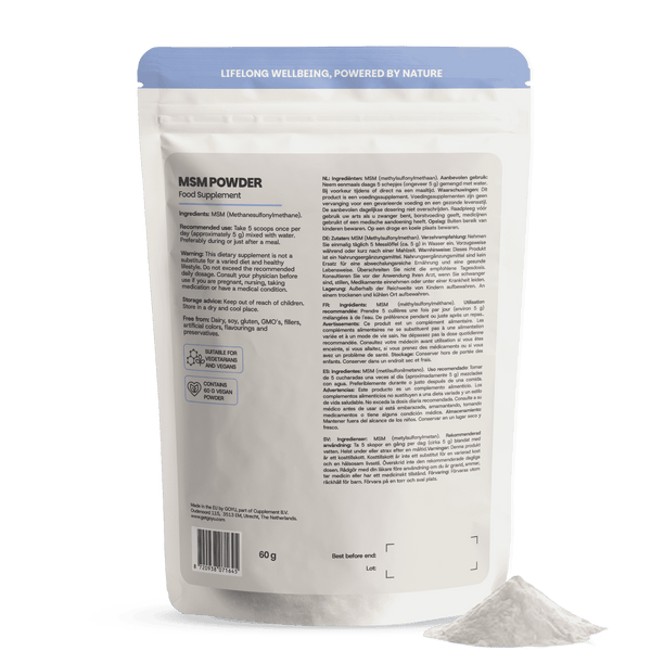 MSM poeder goyu superfood supplement
