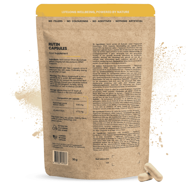 Rutine capsules goyu supplement superfood