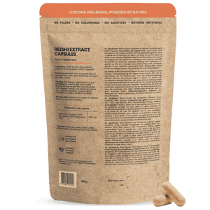 Reishi extract capsules goyu supplement superfood