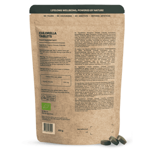 Biologische Chlorella tabletten goyu superfood supplement