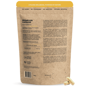 Bromelain capsules goyu supplement superfood