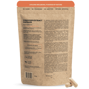Biologische Cordyceps extract capsules goyu supplement superfood
