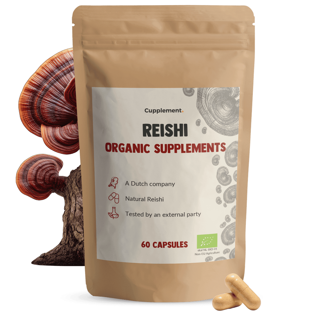 Reishi Capsules 500 mg Biologisch