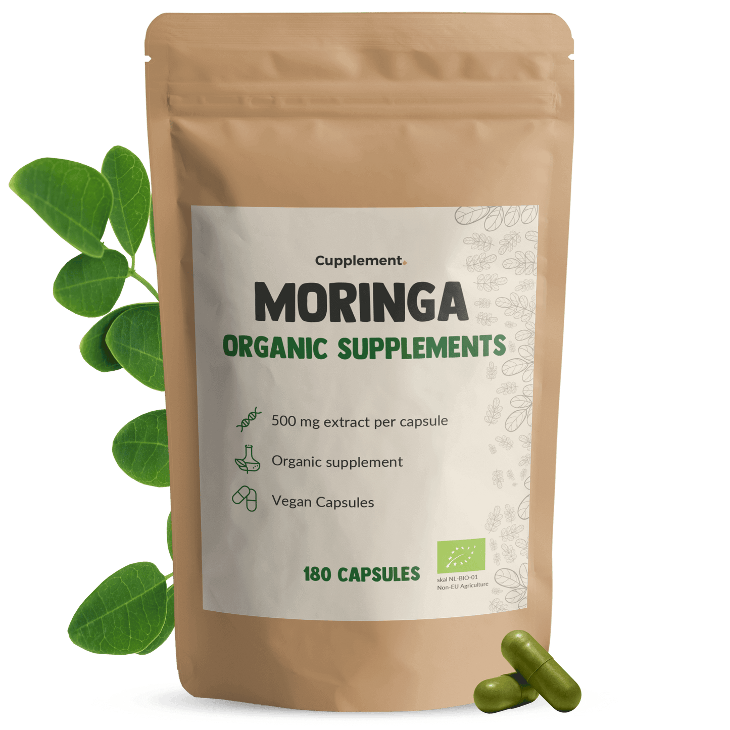 Moringa Kapseln 500 mg Bio