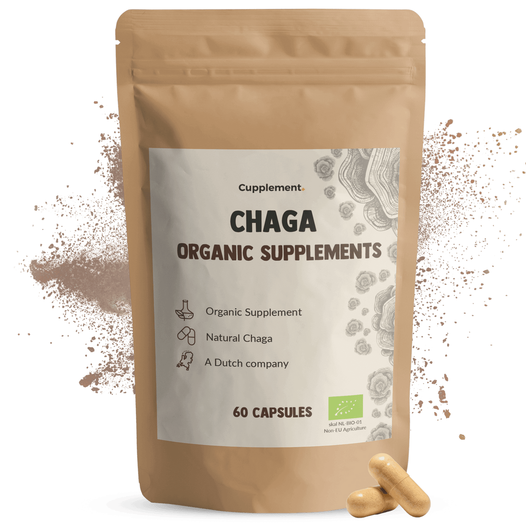 Chaga Capsules 500 mg Biologisch