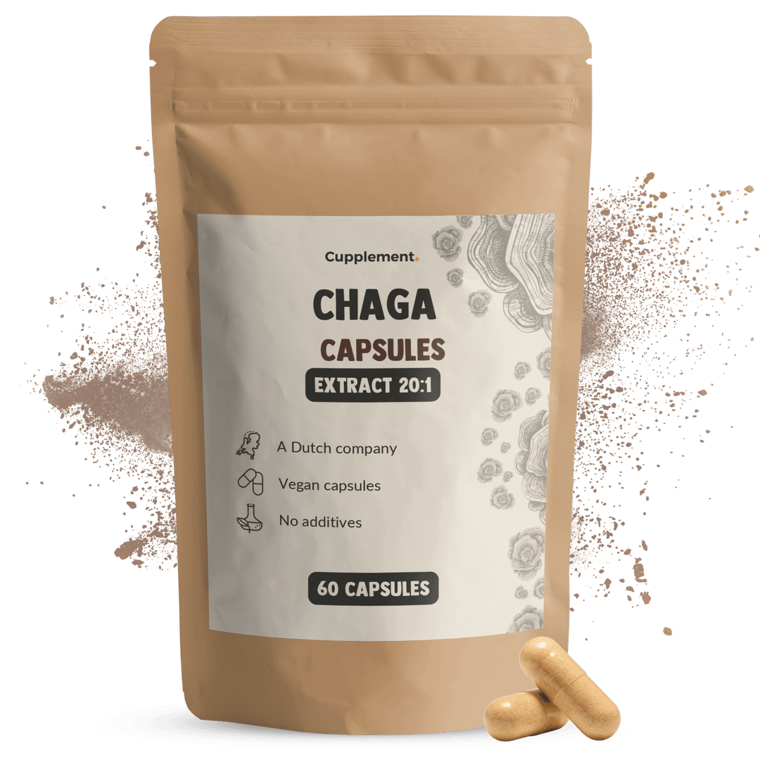 Chaga Extract Capsules 400mg ORGANIC