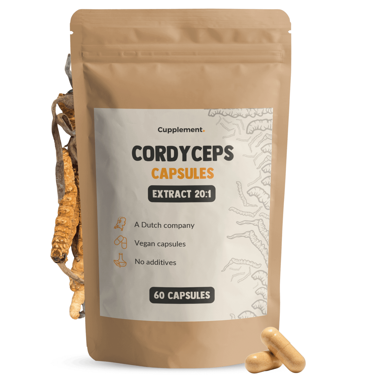 Cordyceps Extrakt Kapseln 400 mg