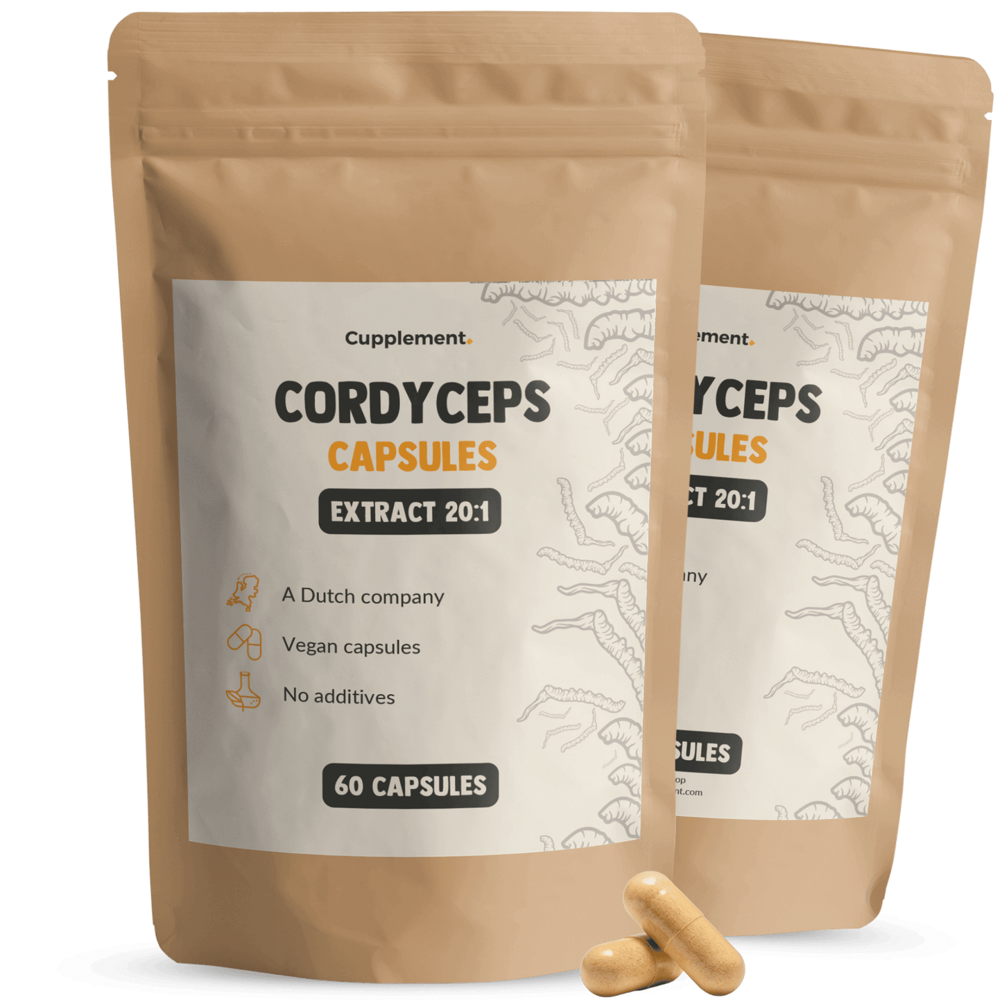 Cordyceps Extrakt Kapseln 400 mg