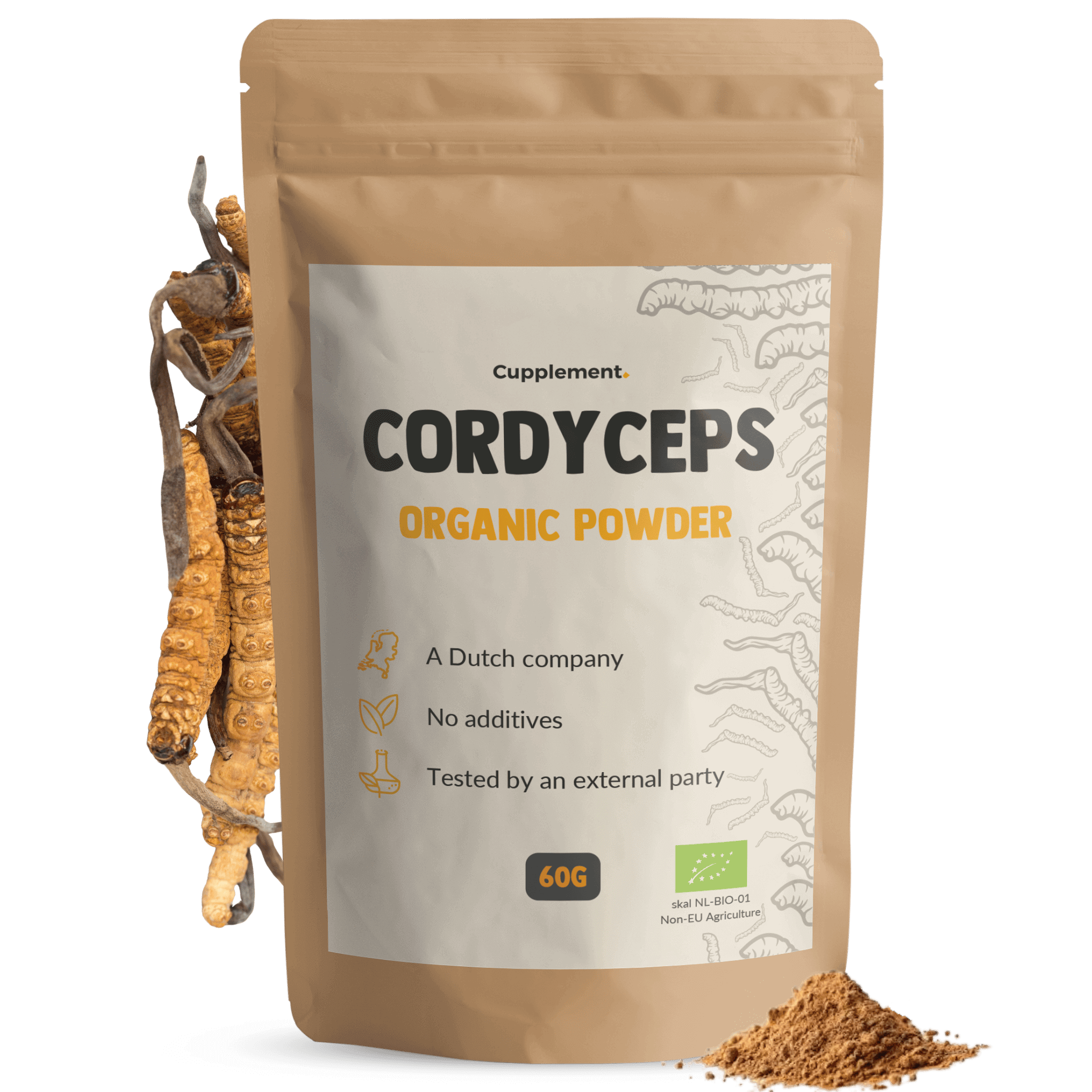 Cordyceps Pulver Bio