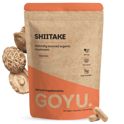 Shiitake Capsules 500 mg Biologisch
