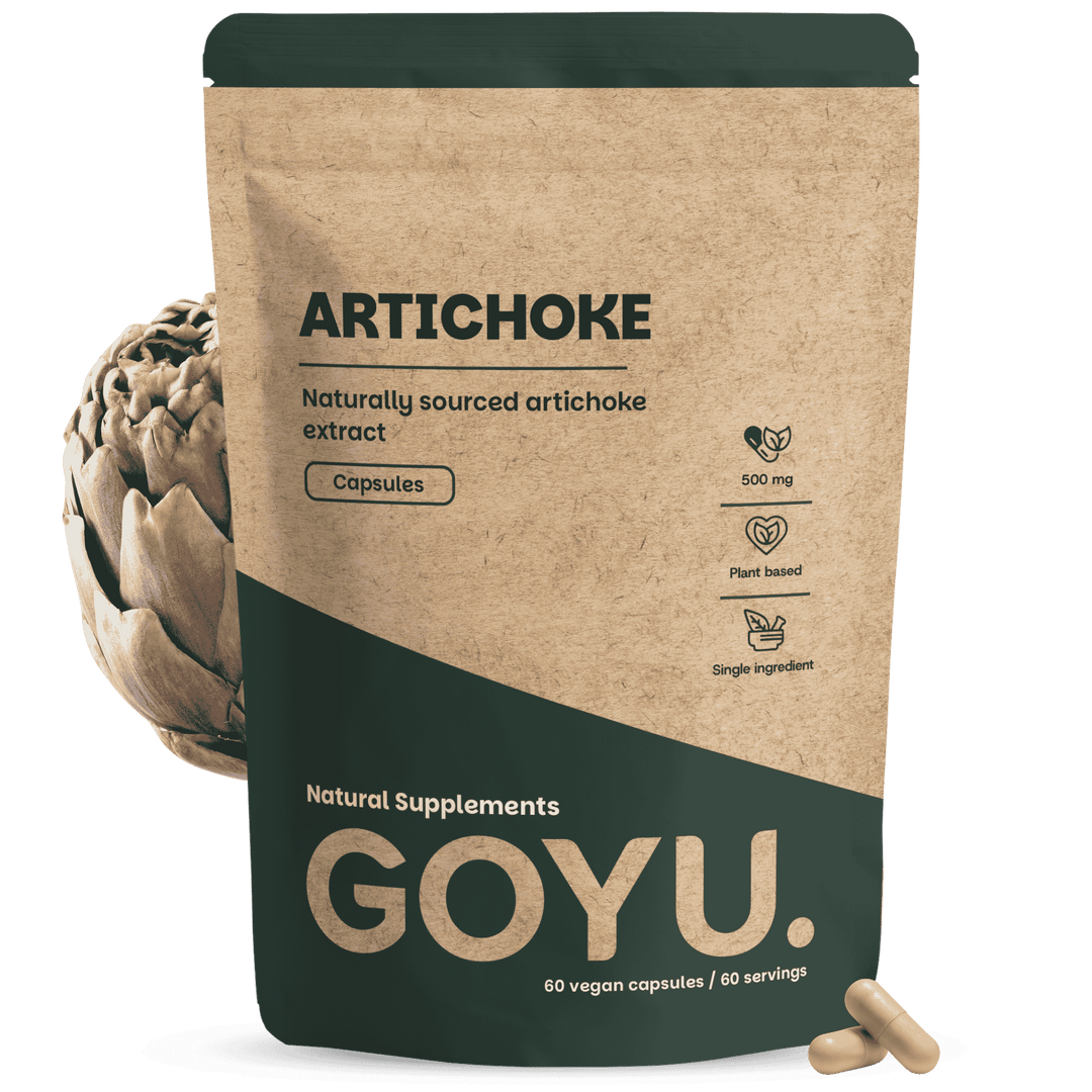 Artisjok extract capsules goyu supplement superfood