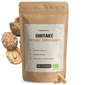 Shiitake Capsules 500 mg Biologisch