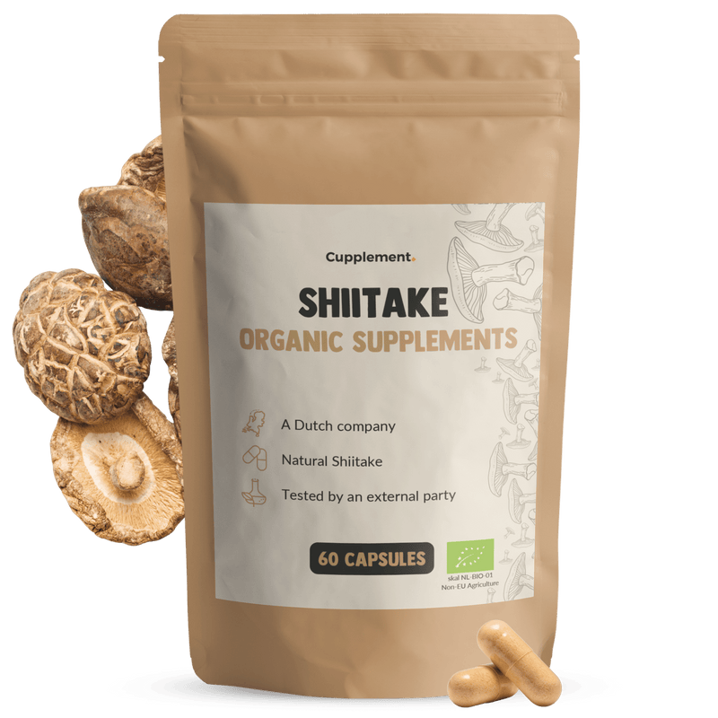 Shiitake Kapseln 500 mg Biologisch