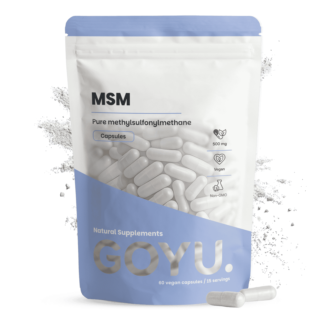 MSM capsules goyu superfood supplement