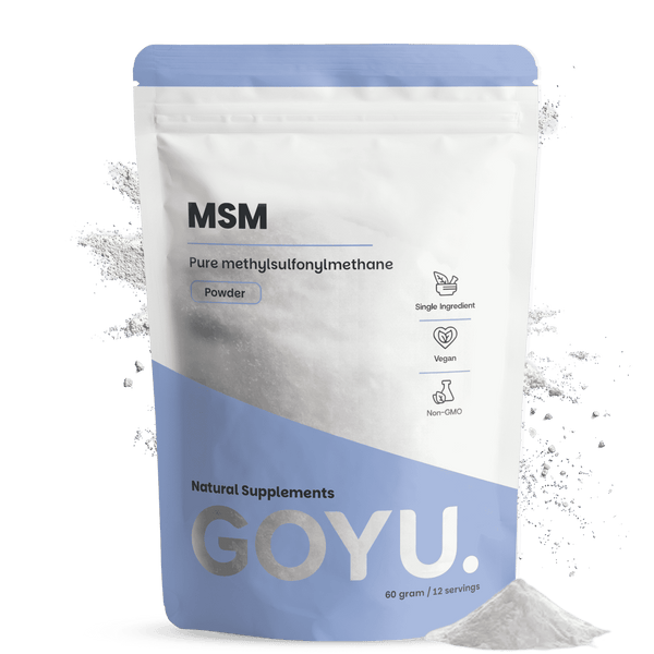 MSM poeder goyu superfood supplement