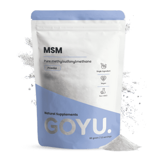 MSM poeder goyu superfood supplement