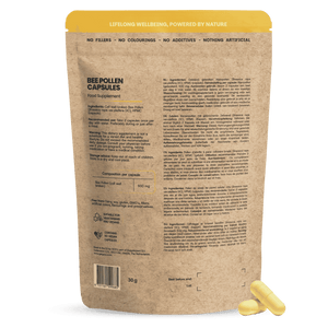 Bijenpollen extract capsules goyu supplement superfood