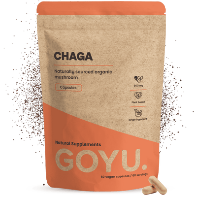 Chaga Capsules 500 mg Biologisch
