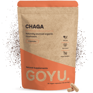 Biologische Chaga capsules goyu supplement superfood