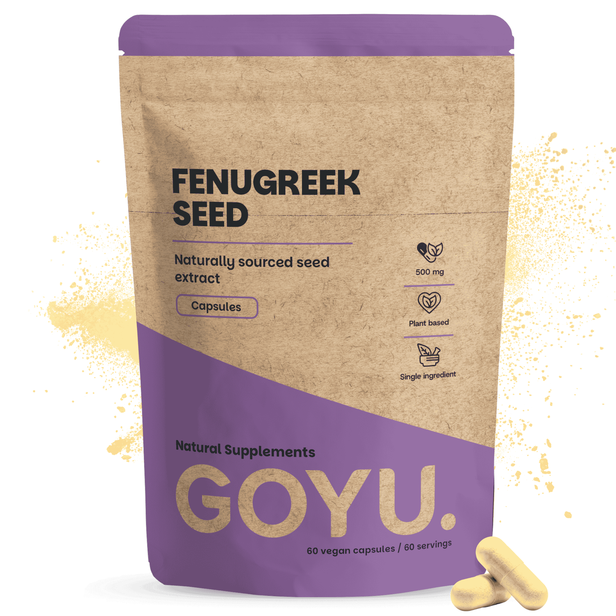 Bockshornklee (Fenugreek) Kapseln 500 mg