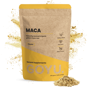Biologisch Maca poeder goyu supplement superfood