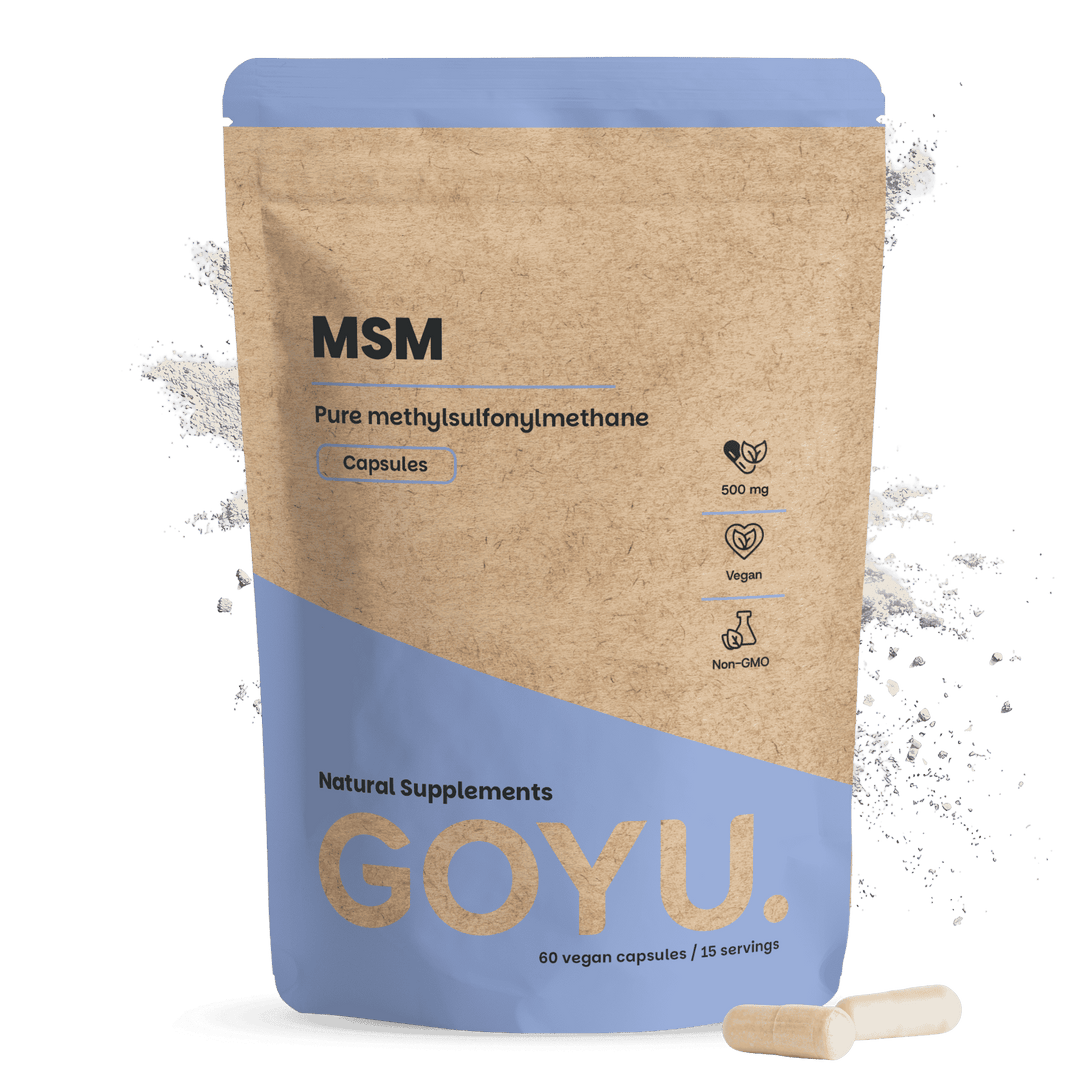 MSM capsules goyu superfood supplement