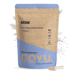 MSM capsules goyu superfood supplement
