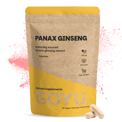 Panax Ginseng Extract Capsules 500 mg