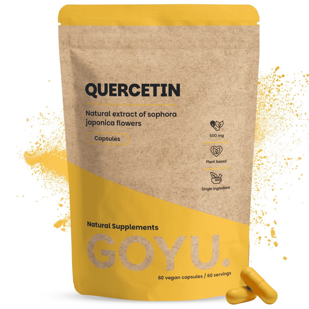 Quercetin Extract Capsules Goyu Supplement Superfood