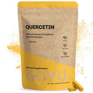 Quercetin Extract Capsules Goyu Supplement Superfood