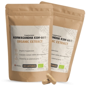 Ashwagandha KSM-66 Capsules 500 mg ORGANIC