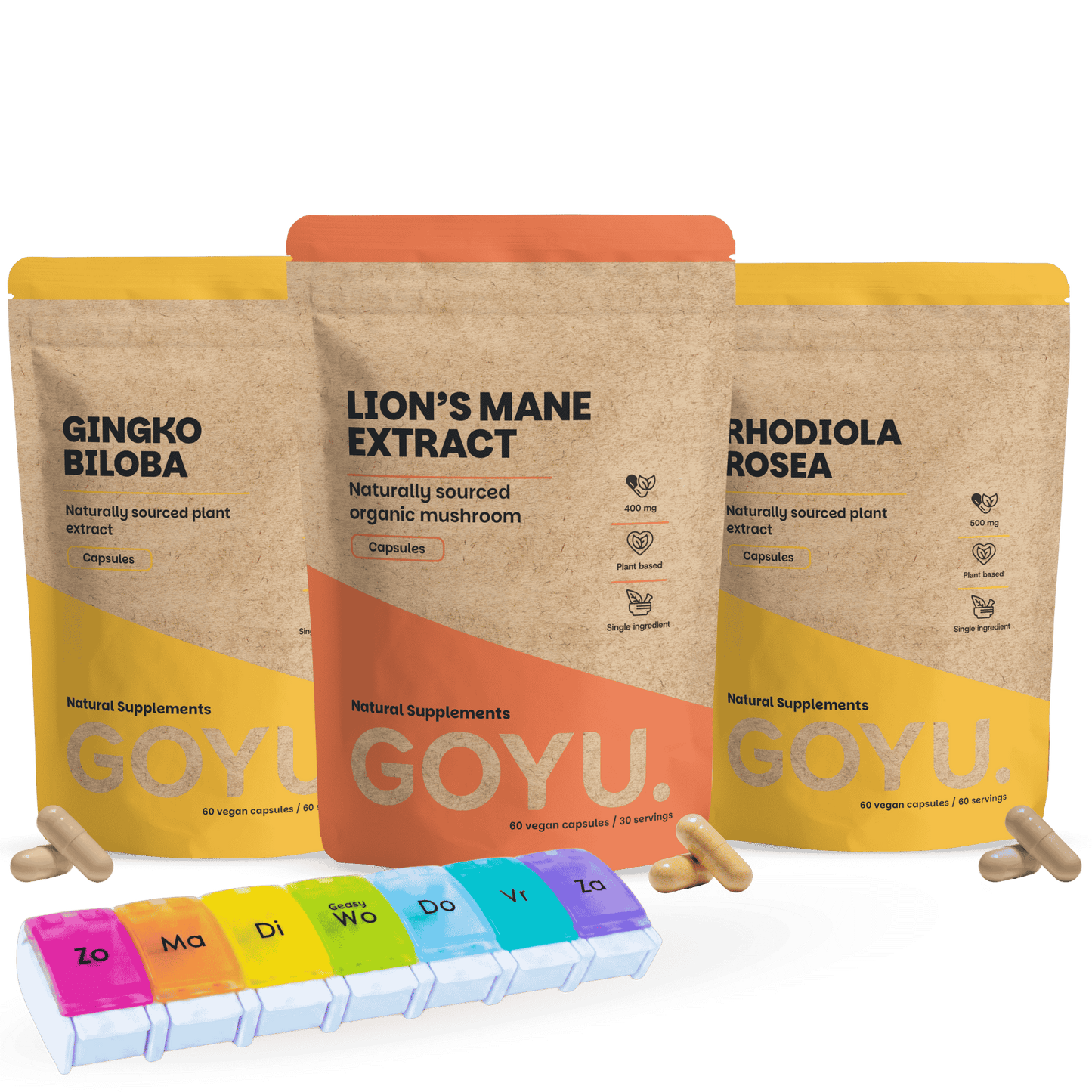 Natural Focus & Stress Balance Bundle