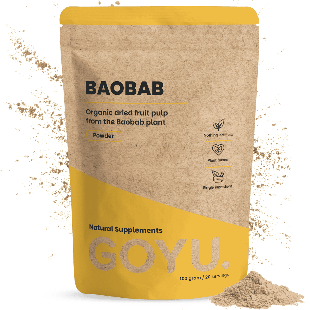 Biologisch Baobab poeder goyu superfood supplement