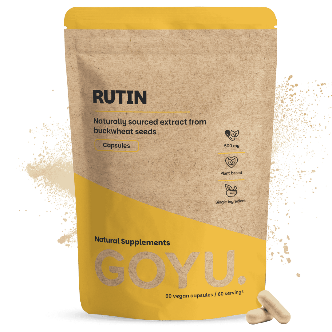 Rutine capsules goyu supplement superfood
